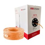 هيكفيجن كيبل شبكة برتقالي كات 6 كرتون 305متر Hikvision Network Cable Cat6 Orang Color , 23 AWG (305m per box)