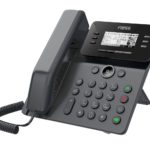 Fanvil V62 Essential Business Phone 6 SIP Lines HD Voice PoE Support بشاشة LCD ملونة وبلوتوث 4.2 مدمج وواي فاي 2.4G/5G