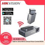 ⁦هيكفيجن داش كام عالية الوضوح  بسماعة ومايك داخلي Hikvision AE-DC5313-C6 Dash camera, 5MP 3K, 1600P HD, WIFI, 3.93 inch screen, MobMobile app⁩ - الصورة ⁦4⁩