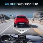 ⁦هيكفيجن داش كام عالية الوضوح  بسماعة ومايك داخلي Hikvision AE-DC5313-C6 Dash camera, 5MP 3K, 1600P HD, WIFI, 3.93 inch screen, MobMobile app⁩ - الصورة ⁦3⁩