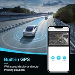 ⁦هيكفيجن داش كام عالية الوضوح  بسماعة ومايك داخلي Hikvision AE-DC5313-C6 Dash camera, 5MP 3K, 1600P HD, WIFI, 3.93 inch screen, MobMobile app⁩ - الصورة ⁦5⁩