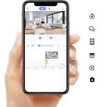 ⁦ايزفيز كاميرا داخليه متحركة صوت وصورة 4ميجا EZVIZ 2K C6W 4MP PTZ Two-Way Talk 4X ZOOM⁩ - الصورة ⁦3⁩