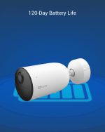 ⁦ايزفيز كاميرا خارجية، بطارية داخلية، صوت ثنائي الاتجاة  EZVIZ CB3 Security Camera with Battery, 1080p Wifi Camera CCTV, Outdoor, Two-way Audio⁩ - الصورة ⁦2⁩