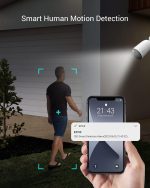 ⁦ايزفيز كاميرا خارجية، بطارية داخلية، صوت ثنائي الاتجاة  EZVIZ CB3 Security Camera with Battery, 1080p Wifi Camera CCTV, Outdoor, Two-way Audio⁩ - الصورة ⁦4⁩