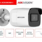 هيكفيجن 4K اي بي كاميرا خارجية بدقة 8 ميجا  مع رؤية ليلية Hikvision 4K NetworkCamera DS‐2CD1083G0‐I‐B28 Outdoor 8MP 30M IR