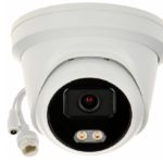هيكفيجن كاميرا شبكية داخلية بدقة 4 ميجا مع رؤية ليلية 20 متر ملونة Hikvision DS‐2CD2347G3E‐L ColorVu Fixed IP Camera, IR 20M, Full-color Day/Night