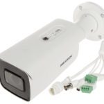 هيكفيجن 4K كاميرا شبكية خارجية بعدسة زووم بدقة 8 ميجا حجم كبير مع رؤية ليلية Hikvision 4K Network Camera DS‐2CD2683G2‐IZS Outdoor, Motorized Bullet Network Camera, 2.8~12mm, Support Audio, 8MP, 60M IR