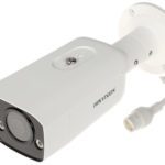 هيكفيجن كاميرا شبكية خارجية بدقة 4 ميجا مع رؤية ليلية ملونة Hikvision DS‐2CD2T47G2‐L ColorVu Fixed IP Camera, Full-color Day/Night