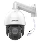 هيكفيجن  اي بي كاميرا مراقبة داخلية متحركة زوم 32X بدقة 4 ميجا اي بي مع رؤية ليلية  Hikvision IP Camera 7 inches, Outdoor 4MP 32X PTZ, DarkFighter, Including wall Bracket