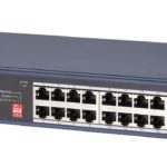 هيكفيجن سويتش 16مدخل جيجا يدعم الكهرباء للاجهزة Hikvision POE Switch, DS‐3E0520HP‐E, 16 Port 1000 Mbps,ports, 2gigabit RJ45 ports, 2gigabit fiber optical ports 250W