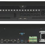 هيكفيجن 4K جهاز تسجيل شبكي 64قناة بتقنية كاشف الحركة لايدعم الكهرباء HIKVISION 4K NVR,1.5U AcuSense 64CH DS‐9664NI‐I8, 8 SATA