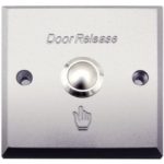 زرار خروج الباب المنيوم للقفل الكهربائي ZKTecho EX‐800B Exit button aluminum alloy 86L＊86W＊20T(mm)