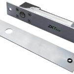 قفل مغناطيس للابواب الخشب ZKTecho LB‐12 Fail secure sturdiness electric bolt Wood door with narrow panel