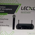 جهاز ميكرفون VHF لاسلكي مع ميكروفن يدوي وواحد  LECXO VHF211H Wireless VHF Microphone System 1 Hand set Mic