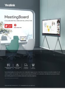 ⁦شاشة سمارت تعليمية 86 بوصة تدعم التيميز Yealink MB86-A001 Meeting Board 86 inch Collaboration Display for Microsoft Teams⁩ - الصورة ⁦5⁩