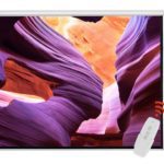 شاشة عرض بروجكتور بريموت تحكم عن بعد Motorized Projection Screen With Remote Control