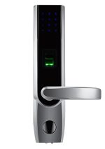 قفل باب اكتروني للابواب الخشبية والحديد جهة اليمين (بصمة، بصمة، ورقم سري) ZKTecho TL400B‐R Rfid Hotel Lock European Standard Id Card‐Right ‐ for Metal Or Wood Doors