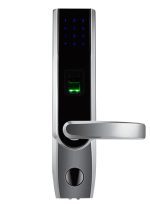 ⁦قفل باب اكتروني للابواب الخشبية والحديد جهة اليمين (بصمة، بصمة، ورقم سري) ZKTecho TL400B‐R Rfid Hotel Lock European Standard Id Card‐Right ‐ for Metal Or Wood Doors⁩ - الصورة ⁦3⁩