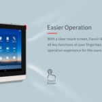 فانفيل شاشة لكاميرا الباب نظام اندرويد مقاس 10 بوصة  ,Fanvil i56A IP 10inch touch screen + android indoor monitor, POE