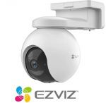 ايزفيز كاميرا تدعم شريحة 4جي متحركة، بطارية داخلية  EZVIZ EB8 4G 2K Resolution Pan & Tilt 4G Battery Camera 3MP