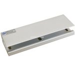 قوس لتركيب لوحة الضرب على الأبواب الزجاجية بدون إطار YLI Electronic MBK-280/350 / 500GU bracket for mounting the strike plate on glass doors without frame