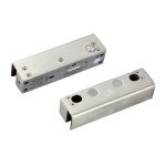 الترباس الكهربائي الآمن من الفشل مخصص للباب الزجاجي بدون إطار بالكامل YLI YB-500U(LED) Fail safe electric bolt is for fully frameless glass door
