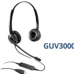 جراندستريم سماعة الرأس سلكية, Grandstream GUV3000 Headphone