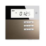 Wall Mount Bluetooth Receiver Volume Controller, in Wall Stereo Audio Amplifier with Touch Screen for USB وحدة تحكم بحجم الصوت لجهاز استقبال بلوتوث مثبتة على الحائط