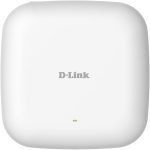 دي لينك (اكسس بوينت) مقوي شبكة واي فاي 6 داخلي - أبيض, D-Link DAP-X2850/UDL Wireless AX Wi-Fi 6 3600 Mbps,Dual Band Access point, 1x 100/1000/2500 Mbps PoE port, 1 x 100/1000 Mbps Port