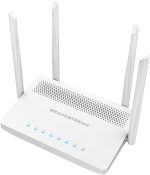 جراندستريم راوتر شبكة لاسلكي ثنائي النطاق (2.4 جيجاهرتز/5 جيجاهرتز) يدعمGrandstream GWN7052 Dual-Band Wi-Fi Router, AC