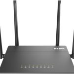 دي لينك راوتر (AC1200)واي فاي ، اسود, Link DIR-822/BNA Wireless AC 1200 Dual Band, Wi-Fi Router, 4x Etherent ports