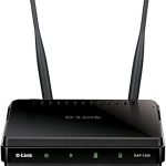 دي لينك (اكسس بوينت) مقوي شبكة واي فاي داخلي,اسود, DLink DAP-1360/F/EME Wireless 300Mbps 11n Access Point with 1 RJ-45 port