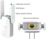 ⁦دي لينك مقوي شبكة ( AC750) واي فاي لاسلكي, ابيض ,D-Link DAP-1530/BNA Wireless AC 750 Dual Band, Range Extender⁩ - الصورة ⁦2⁩