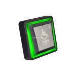 زر مخرج فولاذ مقاوم للصدأ للاحتياجات خاصه YLI PBK-871(LED) - Stainless Steel Panel Door Release Exit Button Push to Open Switch for special needs