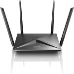 دي لينك راوتر (AC 2100)واي فاي جيجابت،يدعم تقنية D-Link DIR-2150/MNA Wireless AC 2100 MU-MIMO Dual Band, Wi-Fi Router, 4xGigabit ports,  MU-MIMO