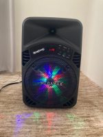 سماعة للمناسبات الصغيرة من ميجاماكس بقوة 200 واط شاحن يدوم طويلا MEGAMAX MXT800 Speaker Powered, 200 Watt Active Compact Rechargeable
