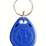 ميدالية مفاتيح ممغنطة لفتح الباب الكهربائي لون ازرق  Keyfobs for Access Control, ID Cards, RFID Cards Blue Color