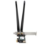 دي لينك محول واي فاي 6 لاسلكي  , D-Link DWA-X582/DSNA Wireless AX3000 Wi-Fi 6 Dual Band , PCIe Adapter with Bluetooth 5.0