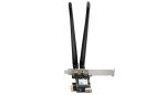 دي لينك محول واي فاي 6 لاسلكي  , D-Link DWA-X582/DSNA Wireless AX3000 Wi-Fi 6 Dual Band , PCIe Adapter with Bluetooth 5.0