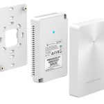 جراندستريم  (اكسس بوينت) مقوي شبكة Wi-Fi داخلي ثنائية النظاق - أبيض, Grandstream GWN7624 In-Wall Wi-Fi Access Point - White