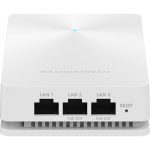 ⁦جراندستريم  (اكسس بوينت) مقوي شبكة Wi-Fi داخلي ثنائية النظاق - أبيض, Grandstream GWN7624 In-Wall Wi-Fi Access Point - White⁩ - الصورة ⁦2⁩