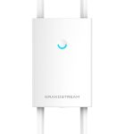 جراندستريم (اكسس بوينت) مقوي شبكة واي فاي خارجي يدعم (G5) مقاوم للعوامل الخارجية - أبيض ,Grandstream GWN7630LR Outdoor Long-Range WiFi Access Point - White