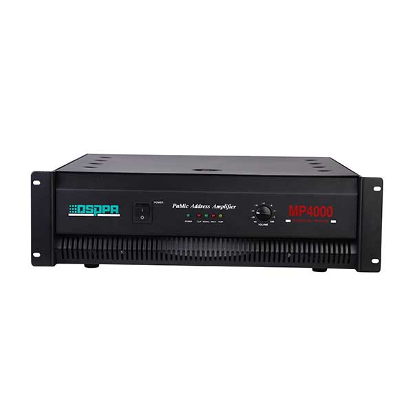 MP4000 MP4000 audio amplifier 2000 watts, 70V-100V, 4-16 ohms MP4000 مكبر صوتي 2000 واط ، 70 فولت – 100 فولت ، 4-16 أوم - الصورة 1