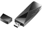 دي لينك محول (AX1800)واي فاي 6 يو اس بي , D-Link DWA-X1850/NA Wireless AX Wi-Fi 6 1800 Dual Band , USB 3.0 Adapter, MU-MIMO OFDMA