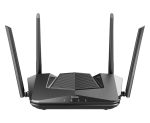 دي لينك راوتر واي فاي 6 ، 4 مداخل جيجابت ,D-LinkDIR-X3260/MNA Wireless AX 3200 Wi-Fi 6 4x4 Dual Band Router, 4 x Gigabit ports
