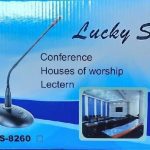 جهاز ميكرفون مؤتمرات بنغمة  Lucky Star LS-8160 Wire Microphone DESK