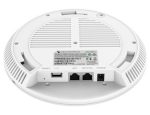 ⁦جراندستريم  (اكسس بوينت) مقوي شبكة Wi-Fi داخلي ثنائية النظاق يدعم G5 - أبيض, Grandstream GWN7615 WiFi Access Point - White⁩ - الصورة ⁦2⁩