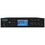 MP2715 6 Zones Mixer Amplifier with SD/USB/Tuner/Bluetooth/Timer MP2715 مكبر صوت رقمي مدمج قوة 150 وات , 100 فولت