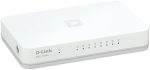 ⁦دي لينك سويتش 8 منفذ جيجابت،ابيض,D-Link DGS-1008A/E 8-Port Gigabit Easy Desktop Switch ⁩ - الصورة ⁦4⁩