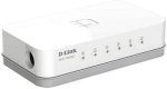 ⁦دي لينك سويتش 5 منافذ  10/100 ميجابت في الثانية لسطح المكتب ، ابيض, D-Link DES-1005C/B 5-Port 10/100 Mbps Unmanaged Desktop Switch⁩ - الصورة ⁦2⁩